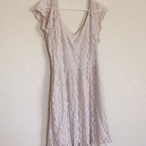 Beautiful Creamy Lace dress
